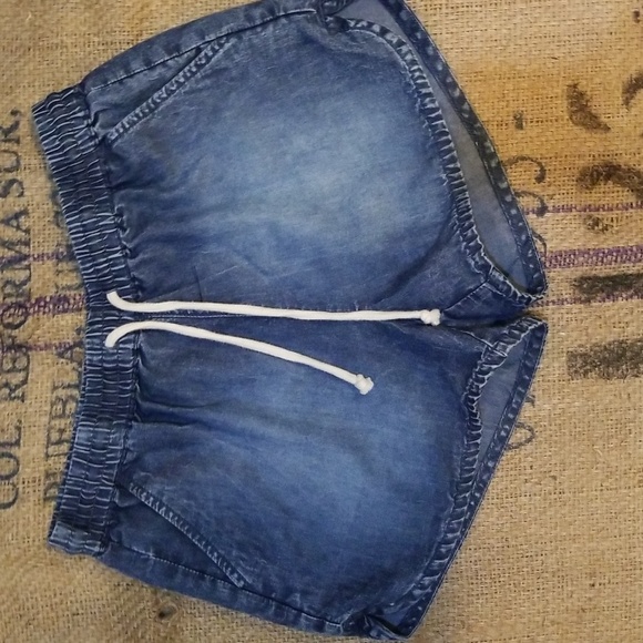 No Boundaries Pants - NOBO | Drawstring Waist Tencel Shorts Small